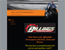 Tablet Screenshot of billingspowersports.com